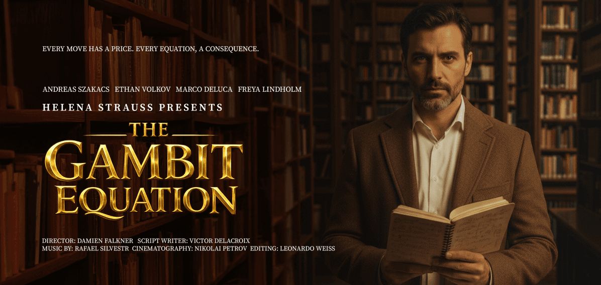 The Gambit Equation - Andreas Szakacs starring role