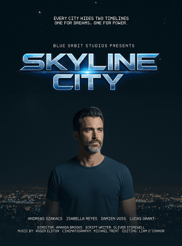 Skyline City scene 1 - Andreas Szakacs