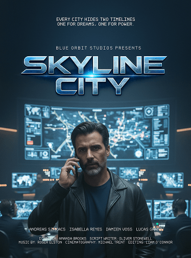 Skyline City scene 2 - Andreas Szakacs