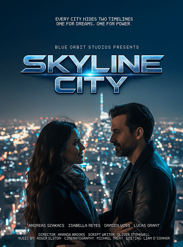 Skyline City scene 4 - Andreas Szakacs